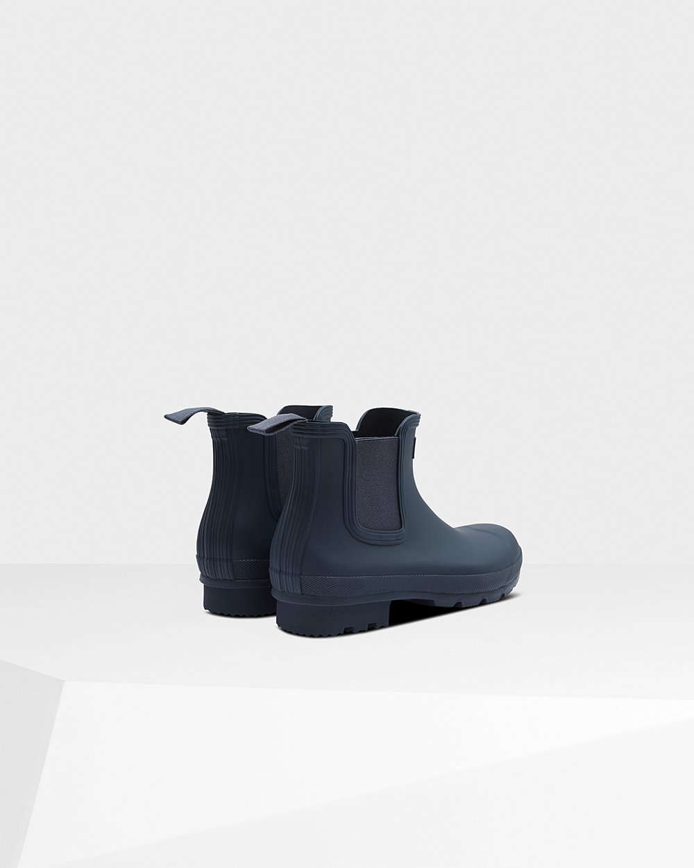 Chelsea Boots Heren - Hunter Original - Donker Blauw - 54VPJTYGR